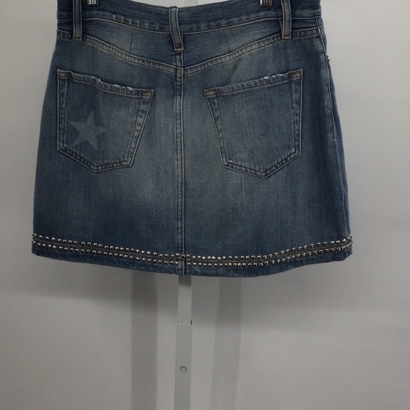 frame denim blue jean skirt size medium - Picture 2 of 2